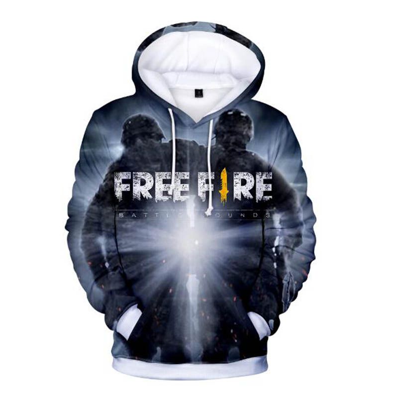 blusa de frio masculina free fire