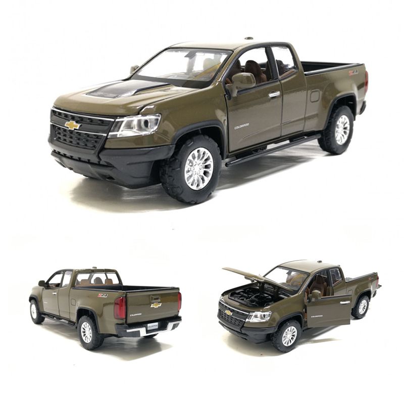 Chevrolet Colorado ZR2 Pickup Truck 1:32 Modèle Voiture Diecast Cadeau Jouet Véhicule Kids Chevrolet Colorado ZR2 Pickup Truck 1:32 Modèle Voiture Diecast Cadeau Jouet Véhicule Kids