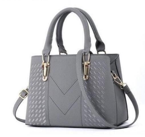 gray designer handbags