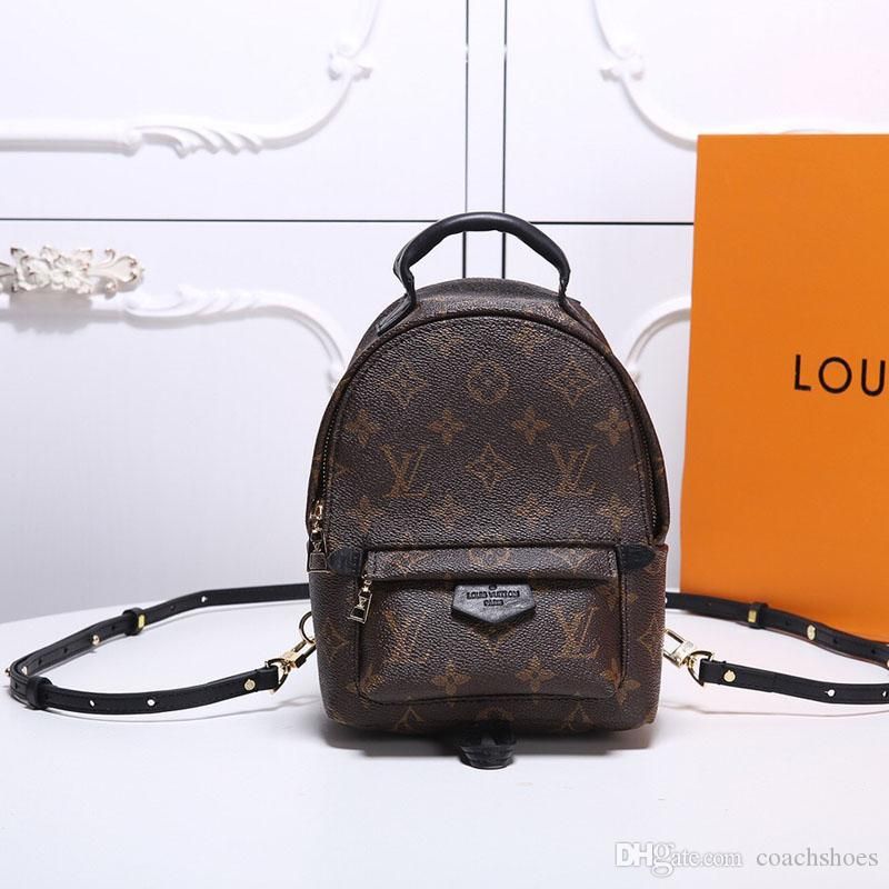 luxury women's leather backpack