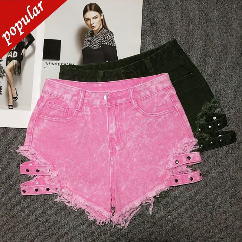 pink tassel shorts
