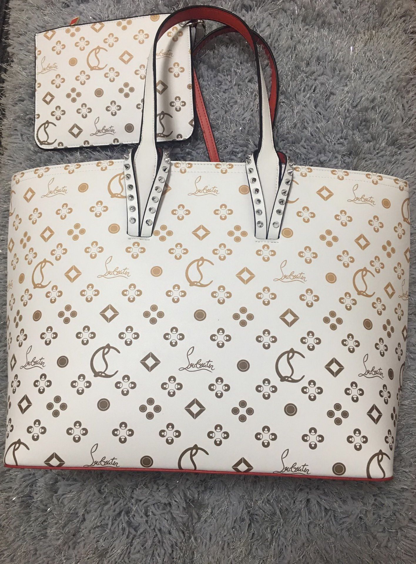 big leather purse