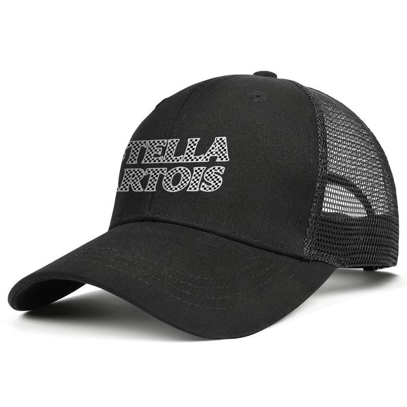 Stella Artois beer hat Trucker hat mesh hat adjustable red