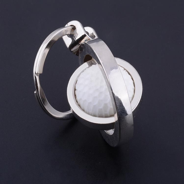 Chic Hanging Pendant Rotating Basketball Fashion Exquisite Keyring Keychain HY