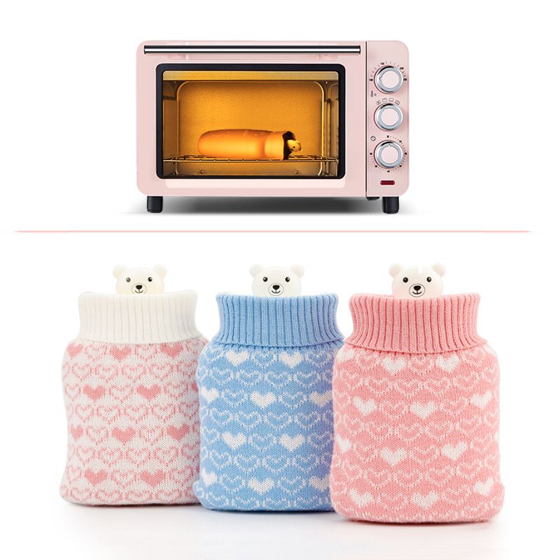 Calentador la mano caliente bolsa de agua Botella Termofor Gumowy Kids Foot