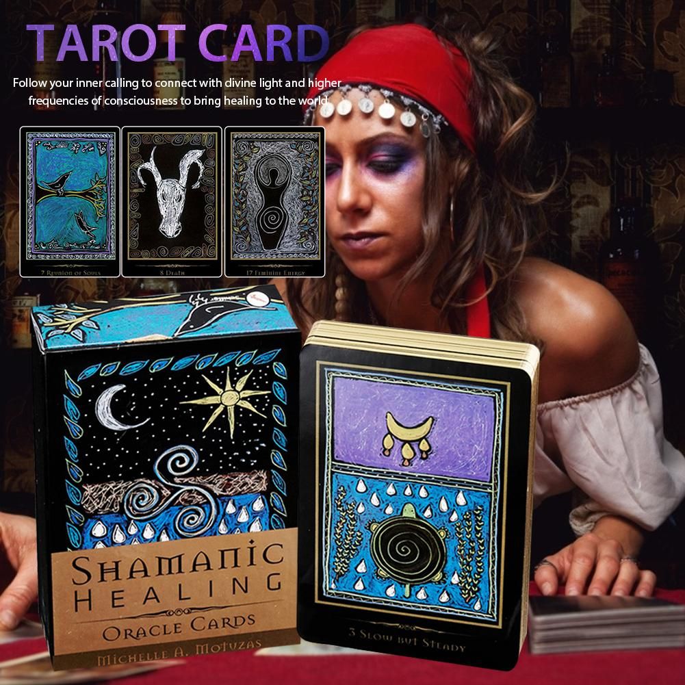 Shamanic Healing Oracle Cards English Vesion Tarot Card Playing Cards For  Party Kids Adult Board Game From Huang527186392, $9.95 | DHgate.Com