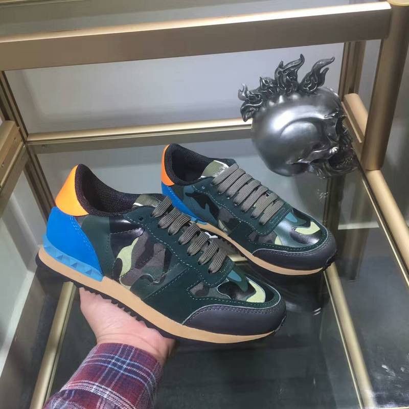 Melhor Novo Designer Homem Mulher Estrela Rebites Sapato Casual Camuflagem  De Couro Vermelho Preto Verde Sapatos Combo Estrelas Rockrunner Tênis  Metálicos Com Caixa A $9 | DHgate.Com