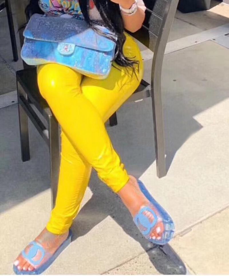 glossy sandals wholesale