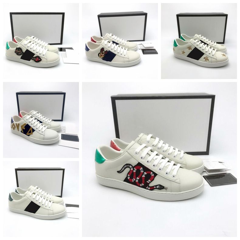 Acquistare GUCCI Nuove Scarpe Firmate Sneakers Casual In Pelle Fragola  Ricamo Ape, Tigri Fiori Frutta Drago Sneakers Uomo E Donna 36 45 Economico  | Consegna Veloce E Qualità | It.Dhgate