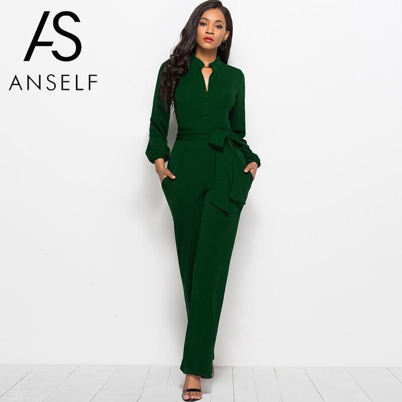 high neck pantsuit