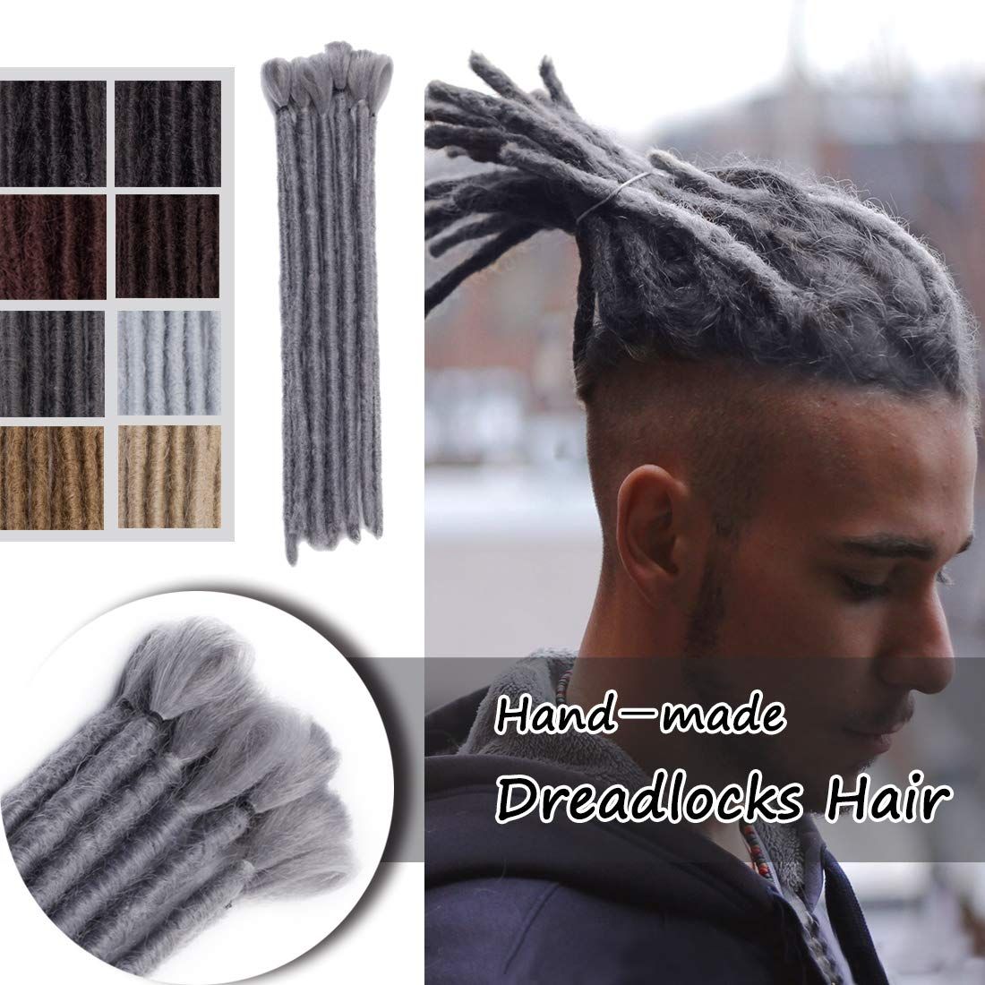 Hot Sale! 12inch Short Handmade Dreadlocks Crochet Braids Soft Hip Hop Style  Dreadlock Extensions Synthetic Braiding Hair For Men From Zyhbeautyhair,  $6.04 | DHgate Israel