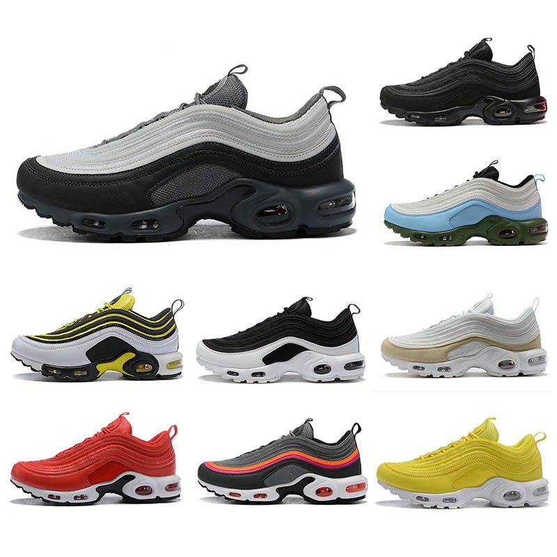 Nike Air Max tn 97 97s TN Tn Negro Blanco los zapatos