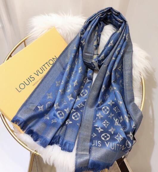 contenido borde Amigo por correspondencia Louis Vuitton bufandas de cachemira de lujo de invierno LV verano clásicas  de la marca de