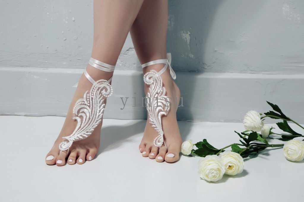 bridal beach footwear