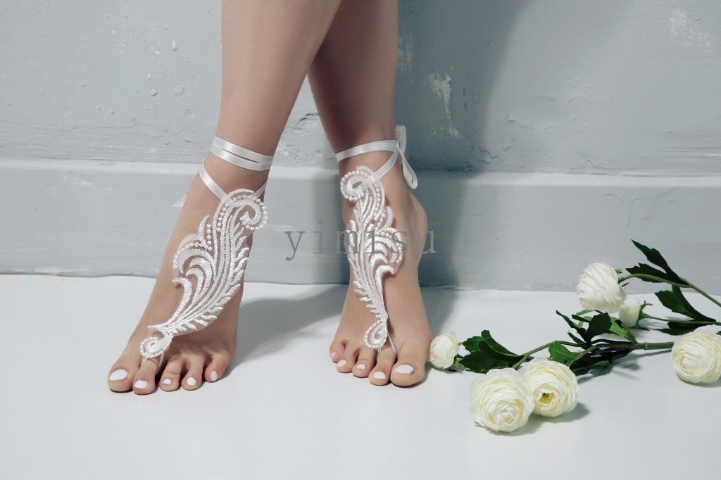 bridal beach shoes