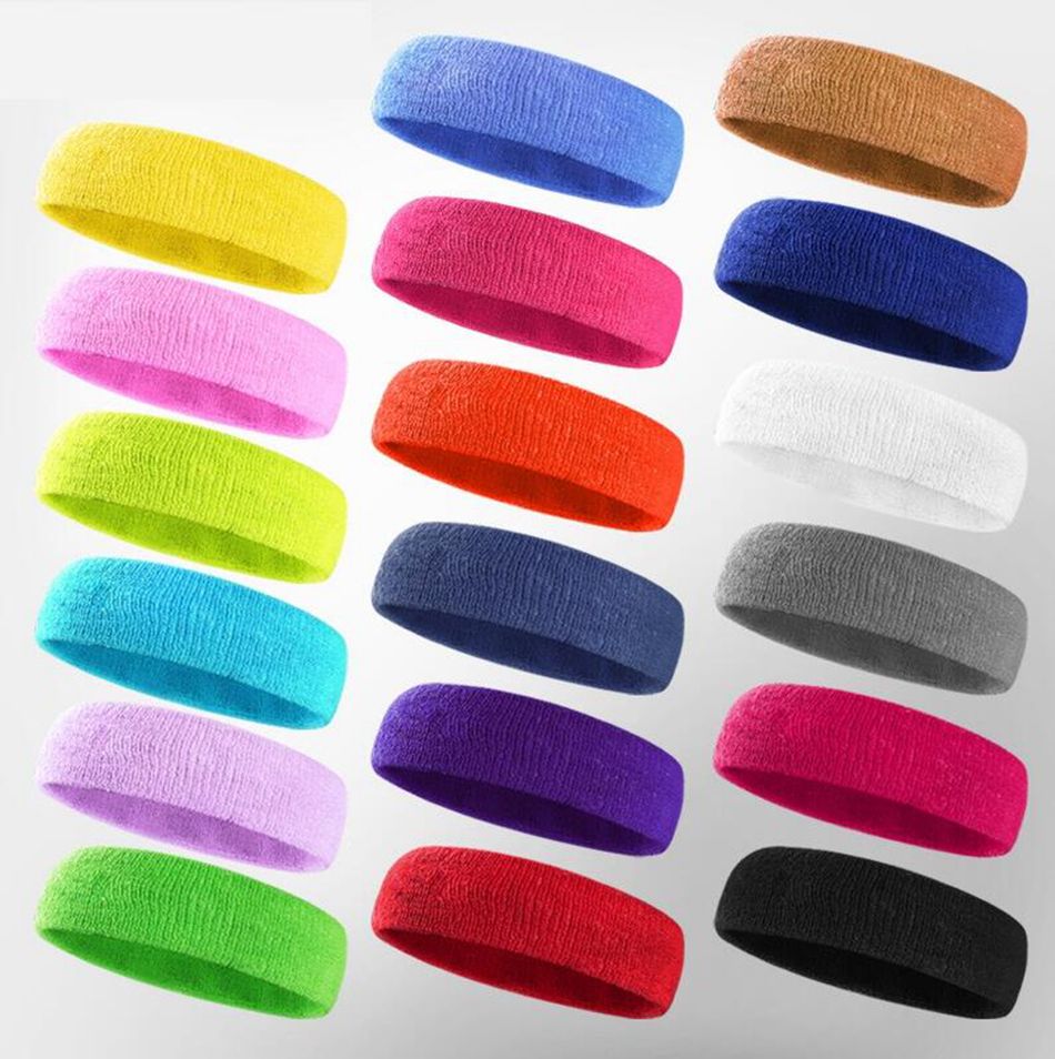 Headwear Headband Purple Pattern Head Scarf Wrap Sweatband Sport Headscarves For Men Women