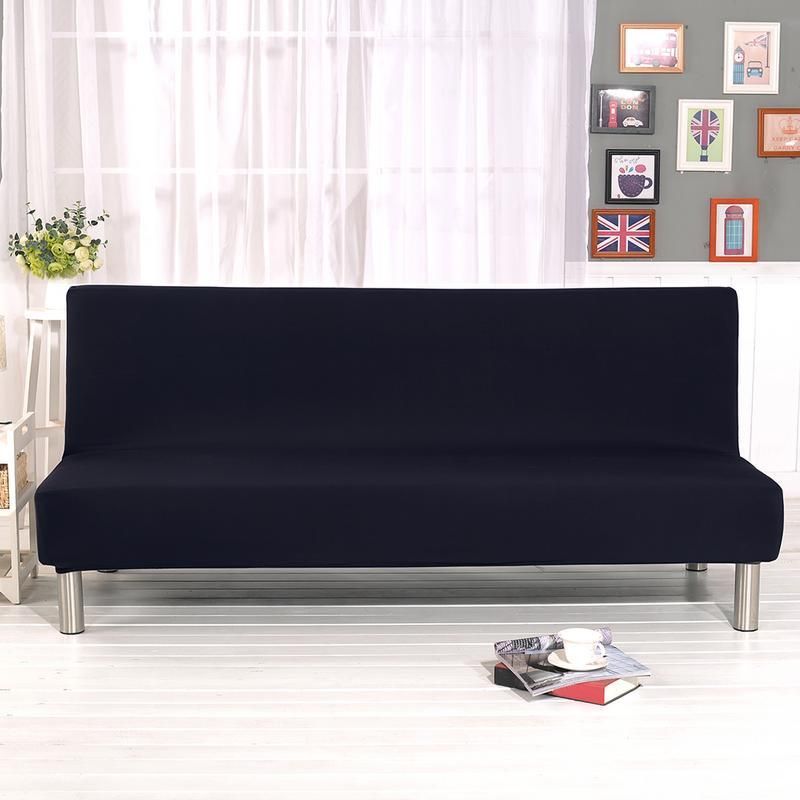 compre fundas para sofas salon color solido con todo incluido plegable estiramiento sofa cama cubierta protectora funda sin brazos a 13 16 del