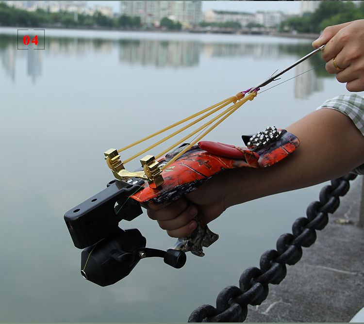 2021 New Laser Slingshot Red Hunting Slingshot Outdoor Strong Fishing