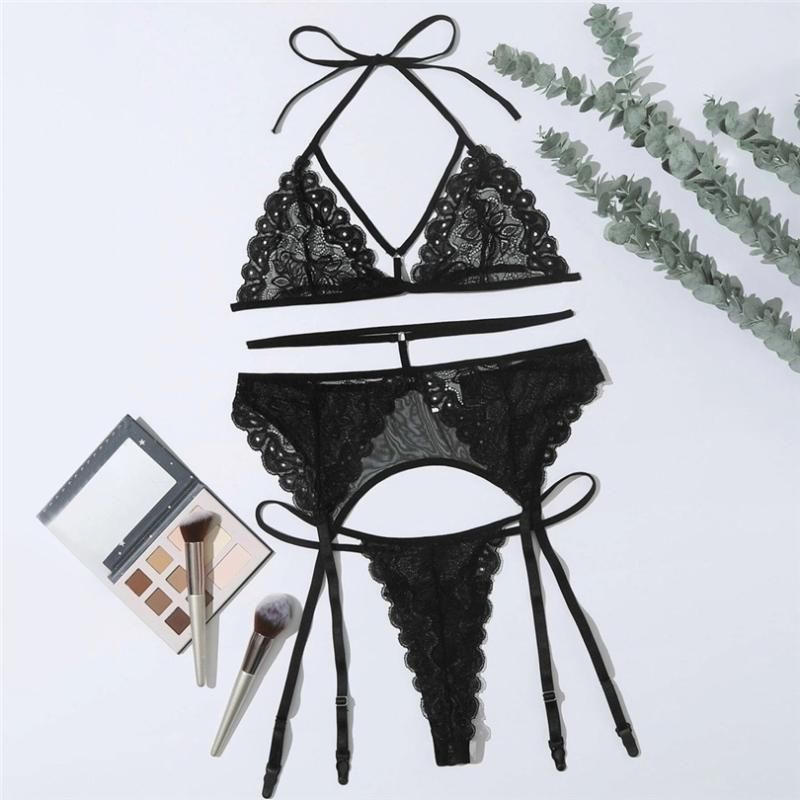 black lace bra and panty set plus size