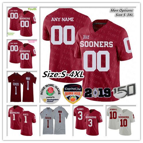 custom oklahoma sooners jersey
