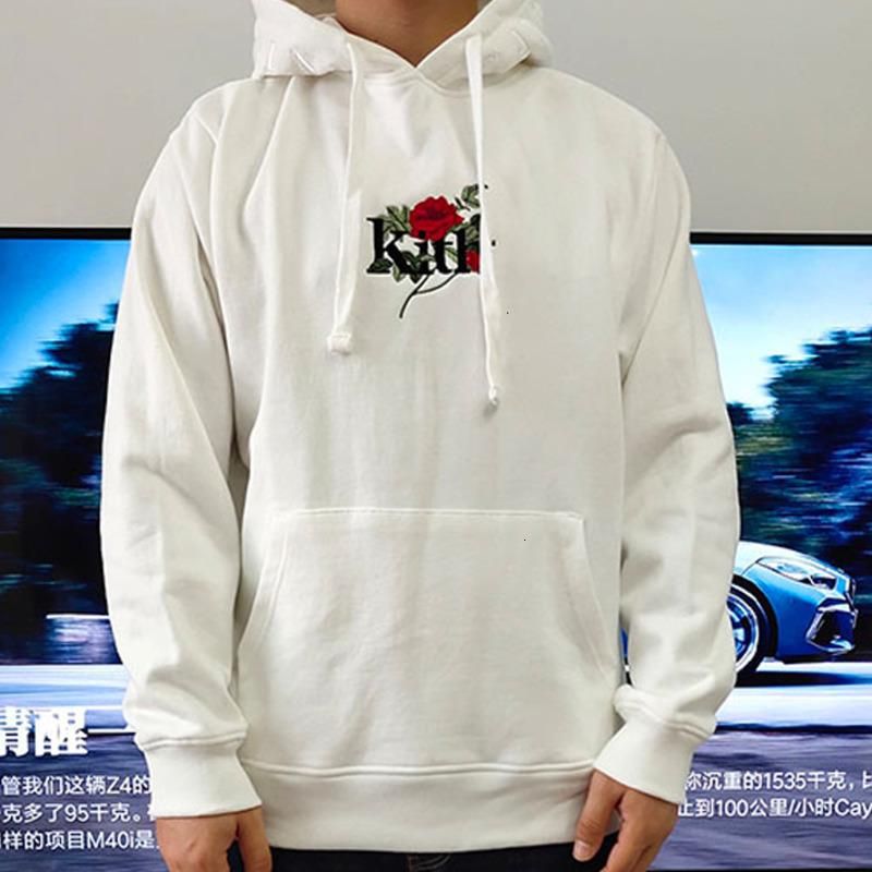 kith rose hoodie