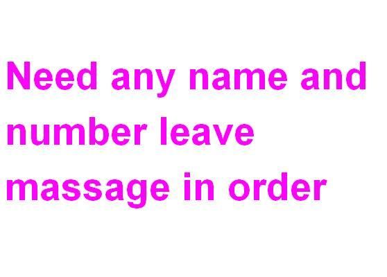 custom any name any number