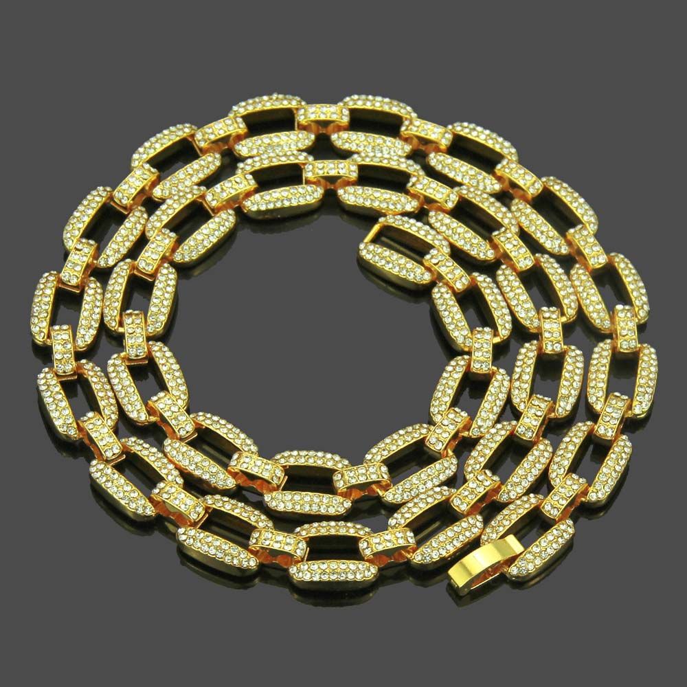 2020 Mens Hip Hop Jewelry Sets Supplies Iced Out Full Cubic Zirconia O