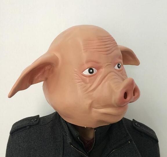enemigo técnico Tener cuidado Pig Mask Envío Horror Horror Pig Hallowex Full Face Mask Fancydress  Accessory Overhead WL1271 De 13,65 € | DHgate