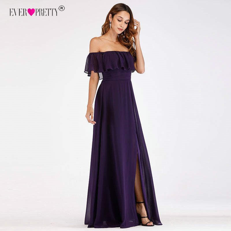 ever pretty purple dress