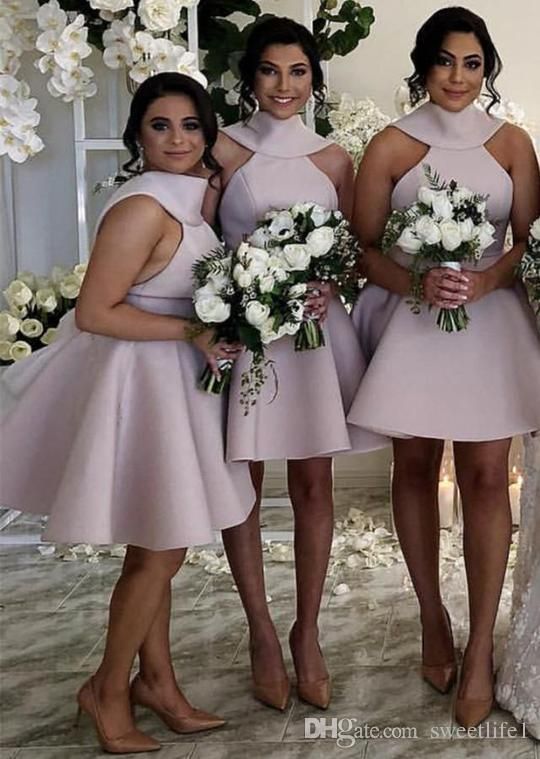 mini bridesmaid dresses