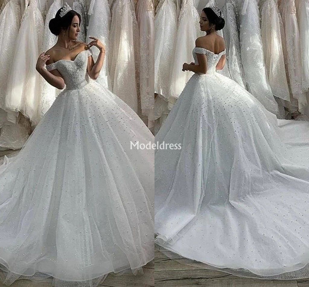 oversize wedding dress
