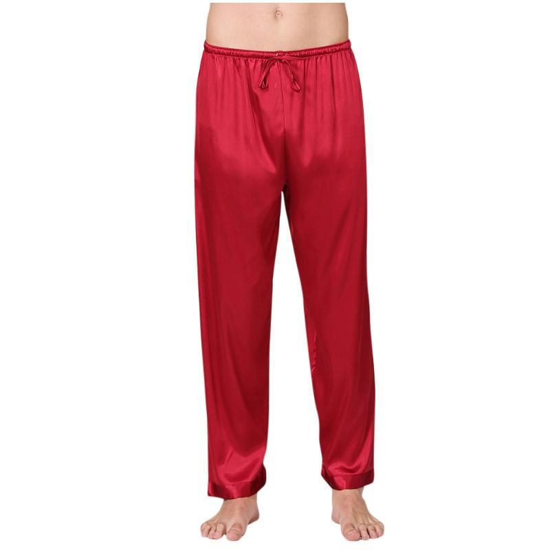 Knitted Sleep Pants Mens Pajamas Pants 
