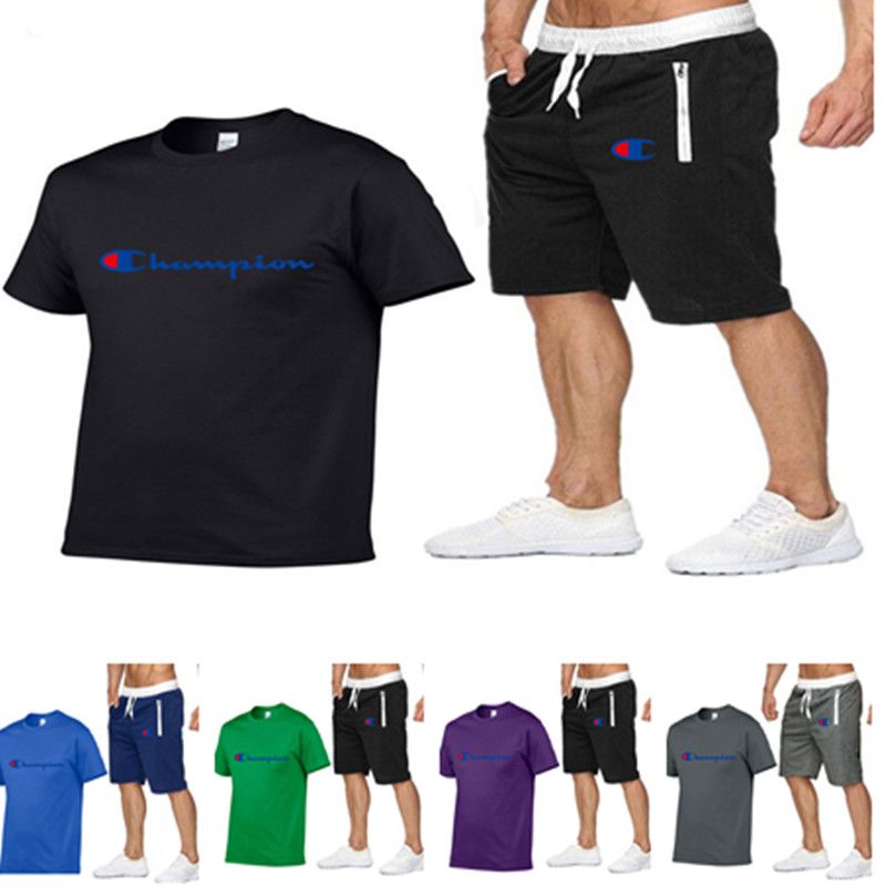 champion short set men's