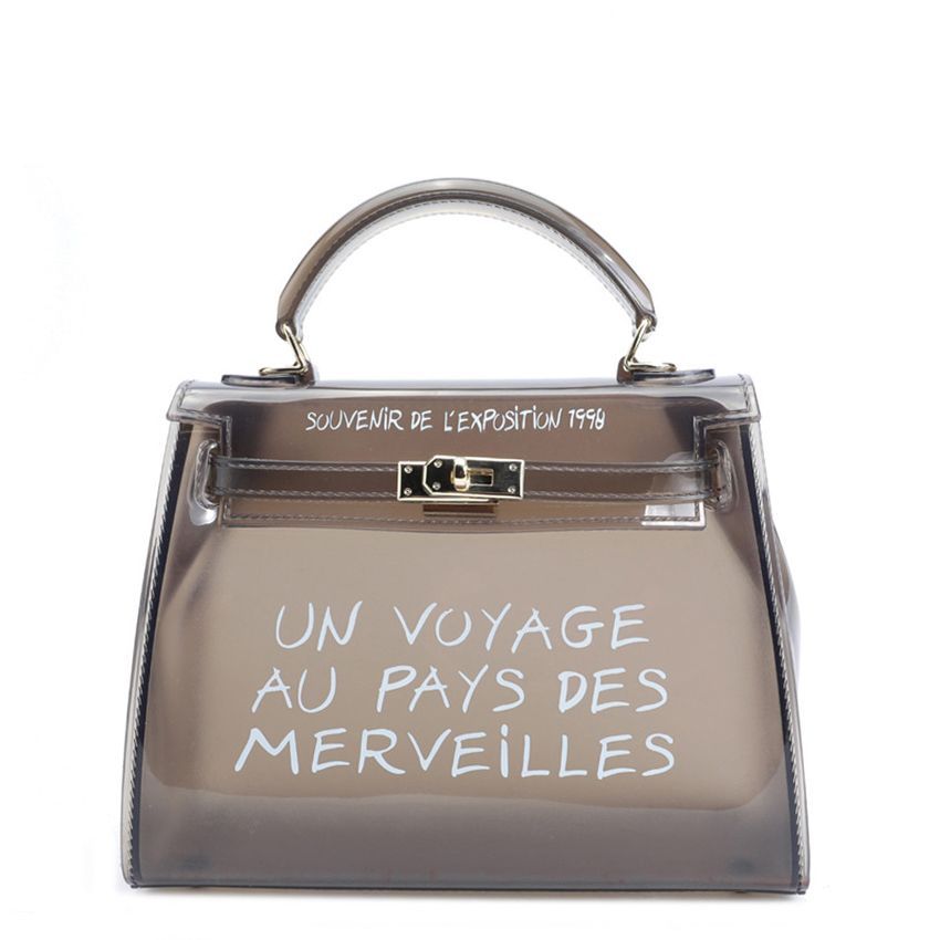transparent un voyage bag