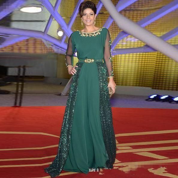 Emerald Green Long Mother Of The Bride 