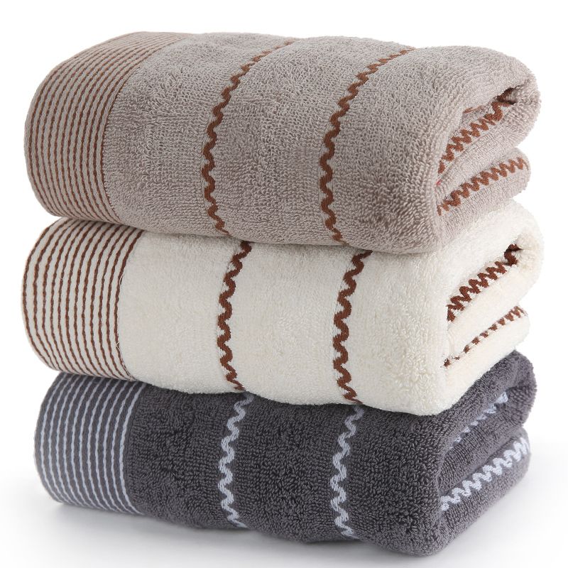 striped towel sets