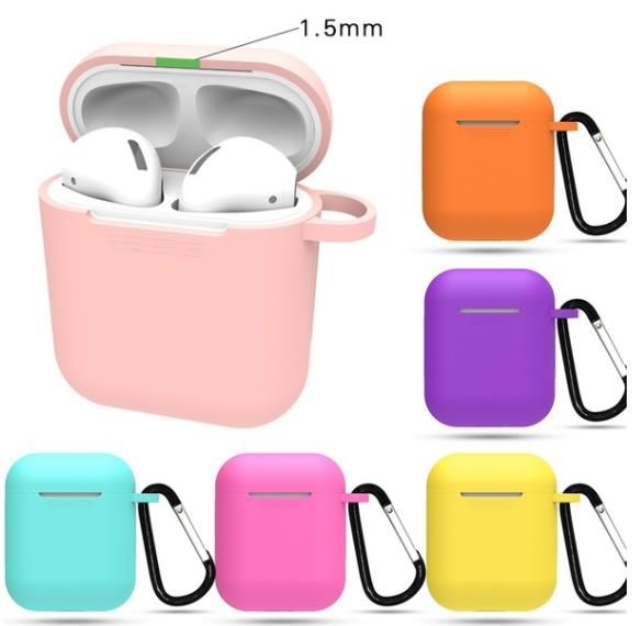 satin al apple icin renkli kilif airpods tasinabilir toz gecirmez iphone kulaklik koruyucu silikon cilt kayis hava pod kapak tl8 36 dhgate comda