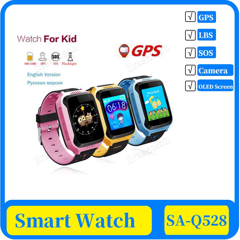 oled m01 kids gps bluetooth smart watch