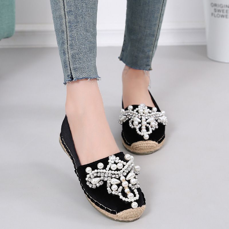 beaded espadrilles