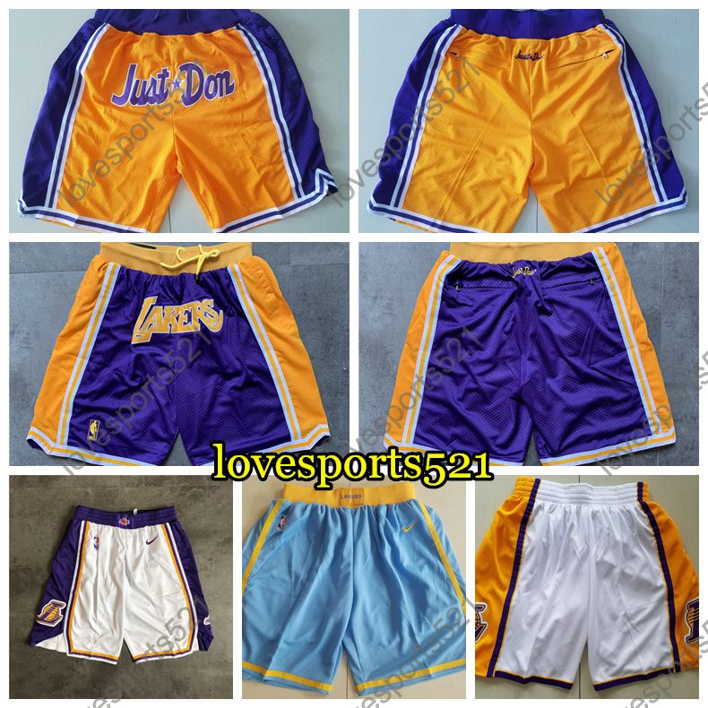 lakers authentic shorts