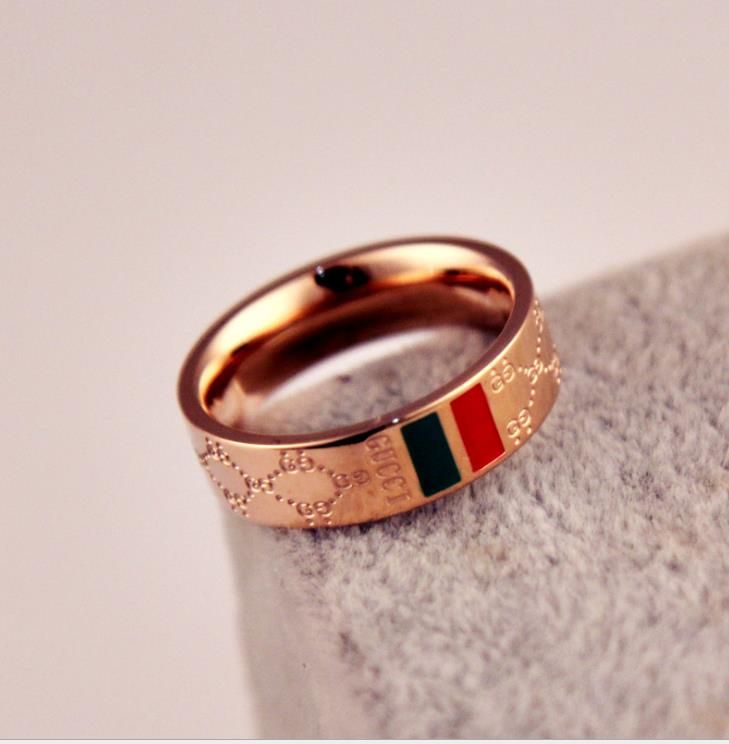 red and green gucci ring
