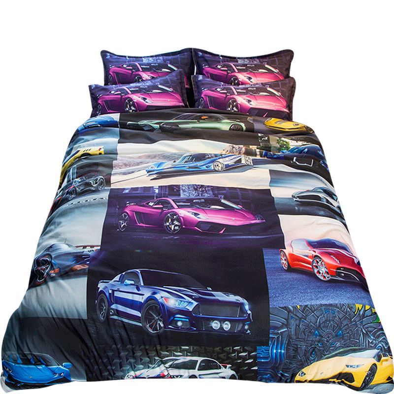 kids car bed set