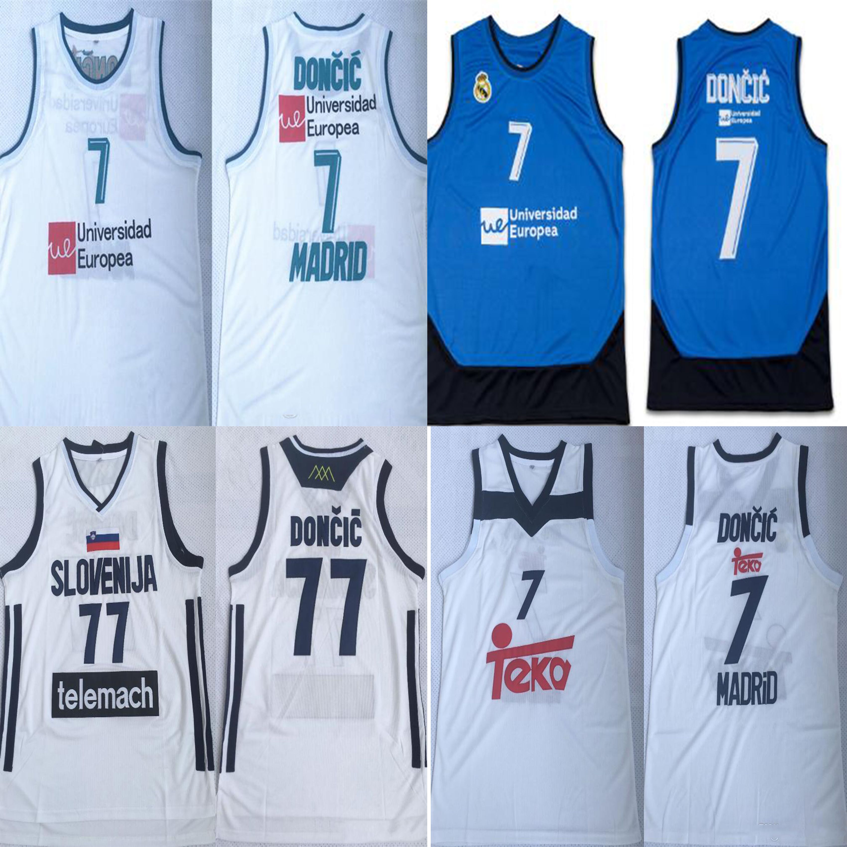 luka doncic stitched jersey