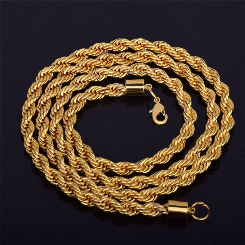 3мм Gold-Rope цепь