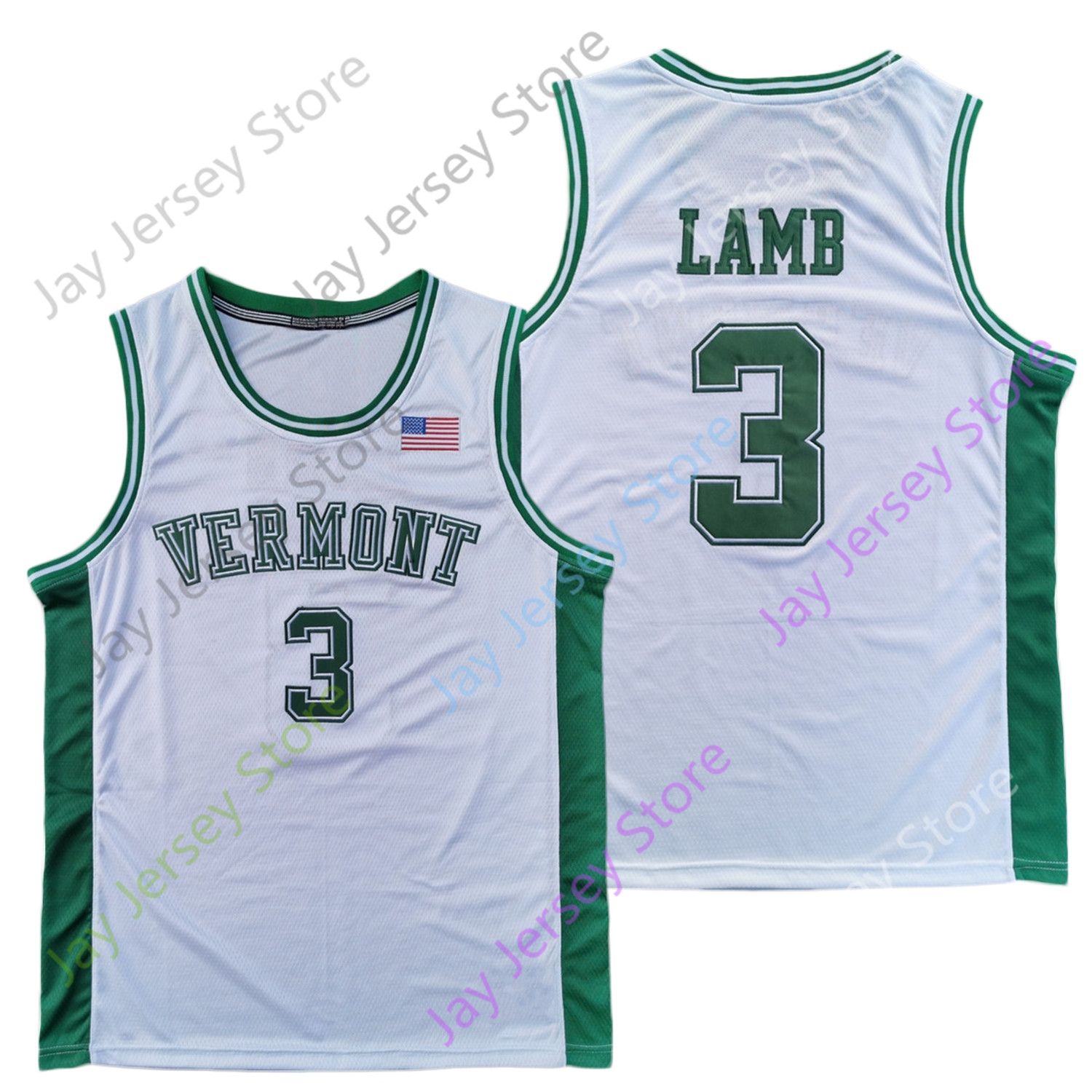 Custom UVM Vermont Catamounts Basketball Jersey NCAA College Anthony Lamb  Ryan Davis Duncan Smith Duncan Deloney Demuth Giddens Patella From  Morejersey, $20.61