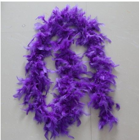 purple feather