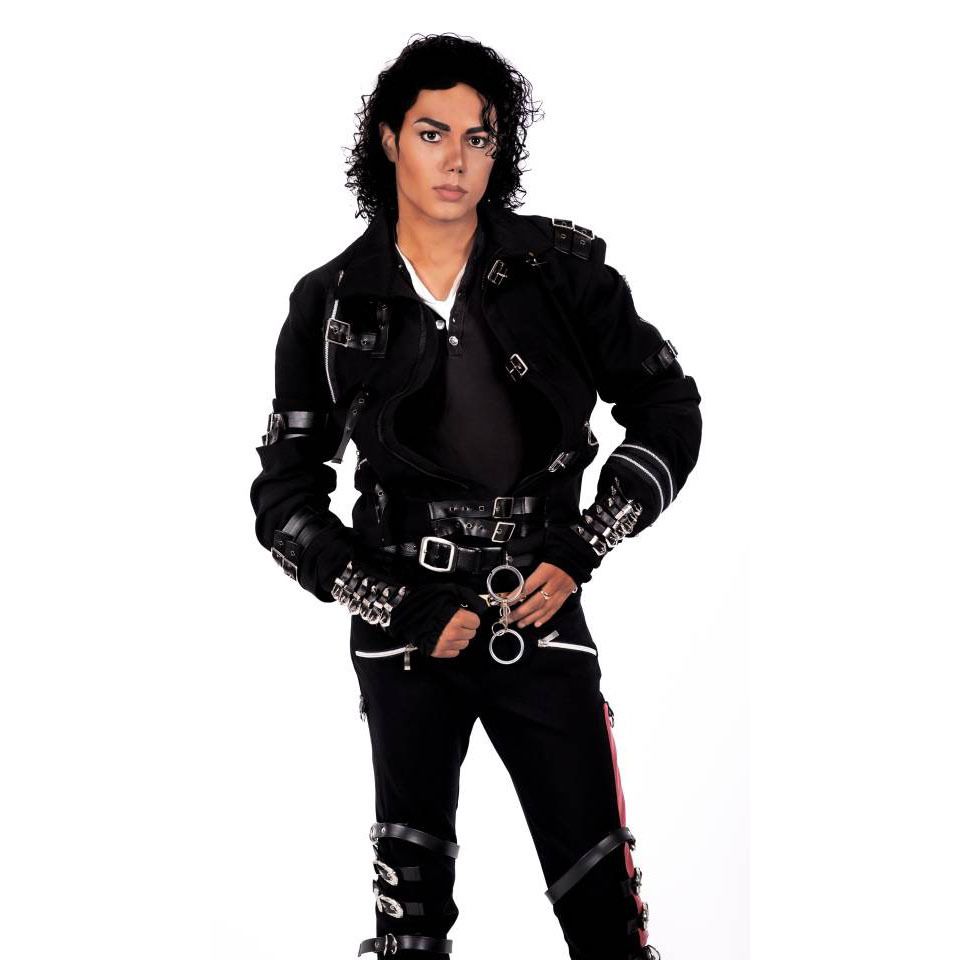 michael jackson black leather jacket