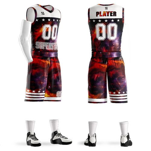 custom design basketball jersey