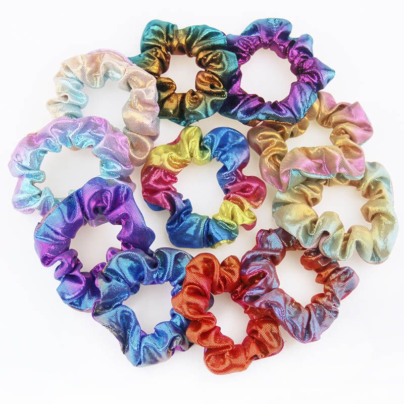 Mermaid Girls Scrunchies Women Hair Scrunchies Designer Head Bands