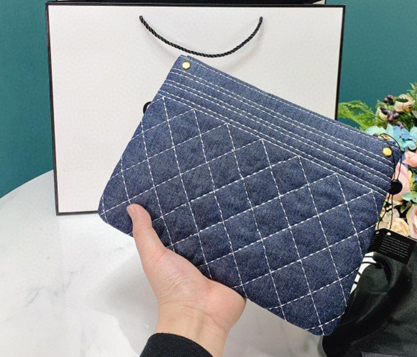 large black patent clutch bag